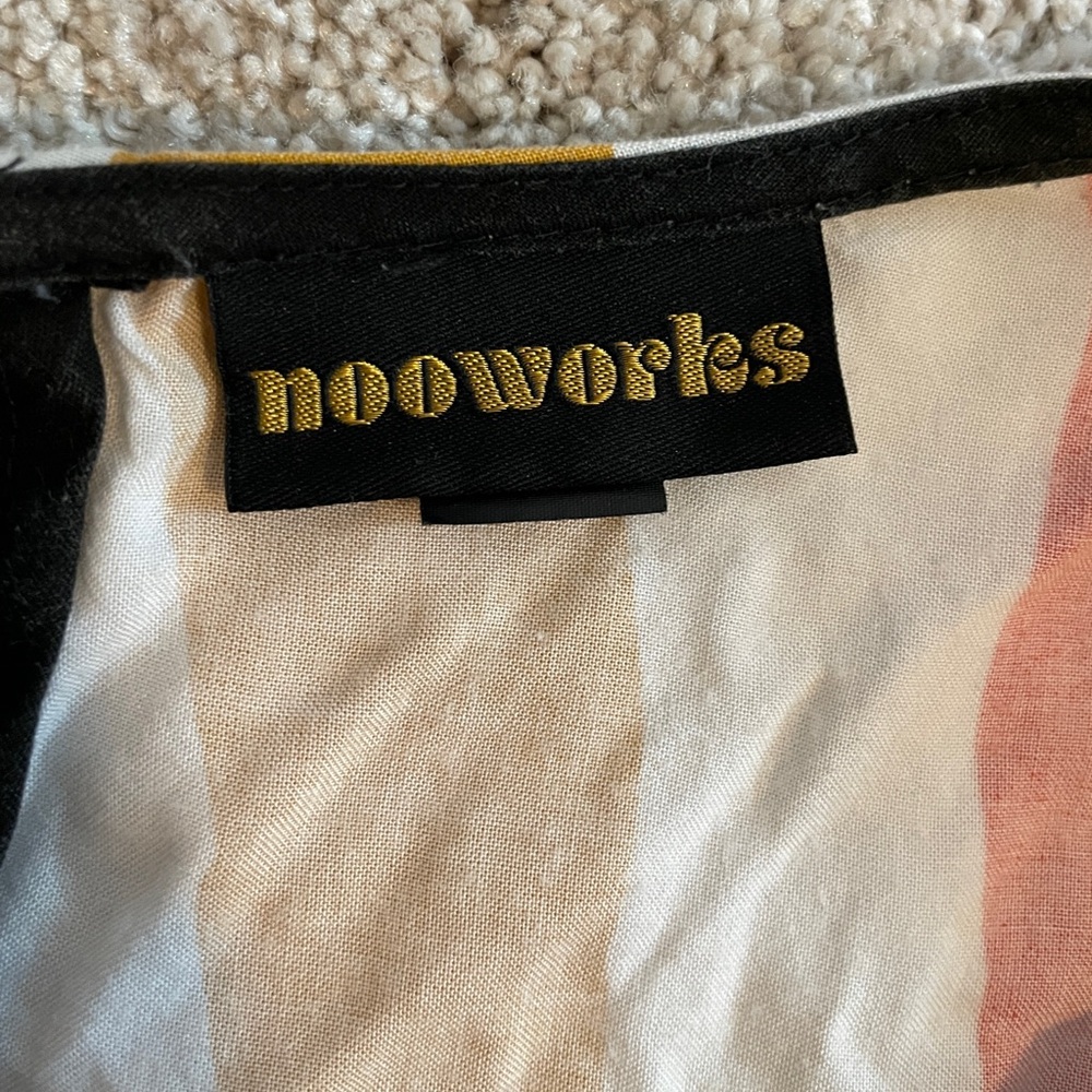 Nooworks Multicolor Striped Short Sleeve Tee - Picture 4 of 10